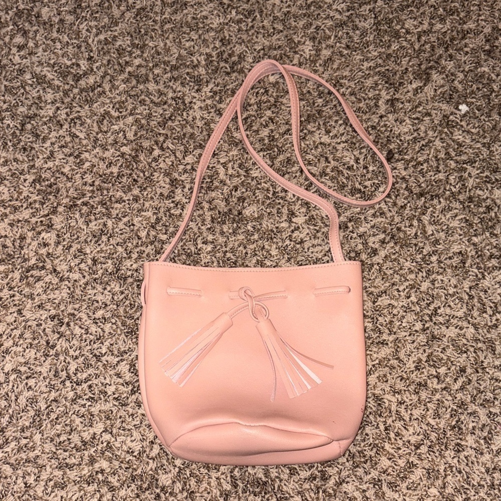 Stylish Pink Kids Crossbody Bag
